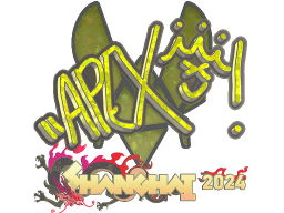 Sticker | apEX (Glitter) | Shanghai 2024