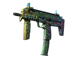 MP7 | Neon Ply (Minimal Wear)
