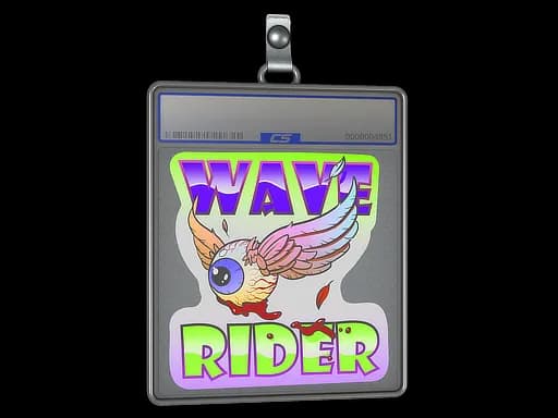 Sticker Slab | Toxic Wave Rider