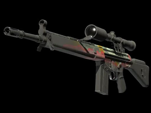 StatTrak™ G3SG1 | Keeping Tabs (Well-Worn)