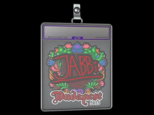 Sticker Slab | jabbi (Embroidered) | Budapest 2025