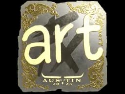 Sticker | arT (Gold) | Austin 2025