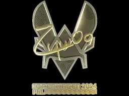 Sticker | ZywOo (Gold) | Copenhagen 2024