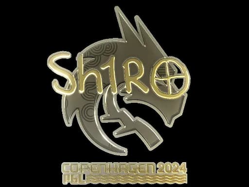 Sticker | sh1ro (Gold) | Copenhagen 2024