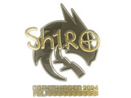 Sticker | sh1ro (Gold) | Copenhagen 2024