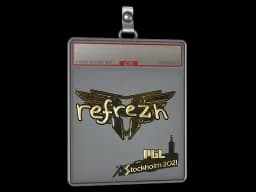 Sticker Slab | refrezh (Gold) | Stockholm 2021