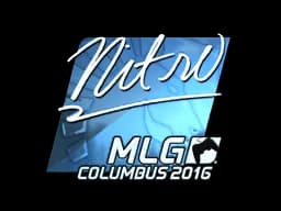 Sticker | nitr0 (Foil) | MLG Columbus 2016