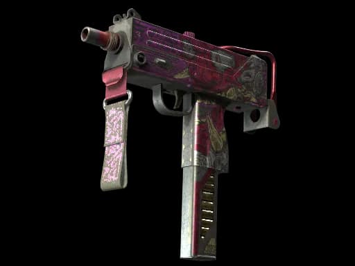 StatTrak™ MAC-10 | Saibā Oni (Battle-Scarred)