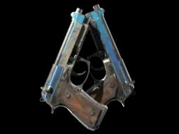 StatTrak™ Dual Berettas | Urban Shock (Battle-Scarred)