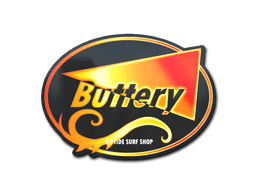 Sticker | Flame Buttery (Holo)