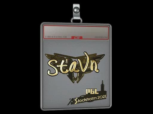 Sticker Slab | stavn (Gold) | Stockholm 2021