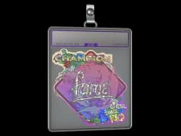 Sticker Slab | fame (Glitter, Champion) | Rio 2022