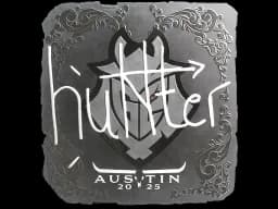 Sticker | huNter- (Foil) | Austin 2025