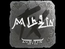 Sticker | mlhzin (Foil) | Austin 2025
