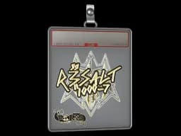 Sticker Slab | r3salt (Gold) | Paris 2023