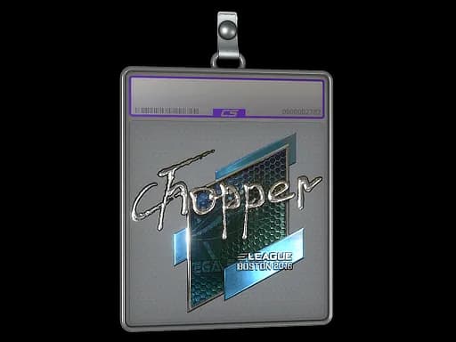 Sticker Slab | chopper (Foil) | Boston 2018