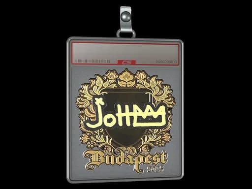 Sticker Slab | jottAAA (Gold) | Budapest 2025