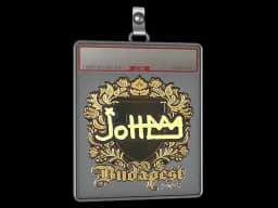 Sticker Slab | jottAAA (Gold) | Budapest 2025