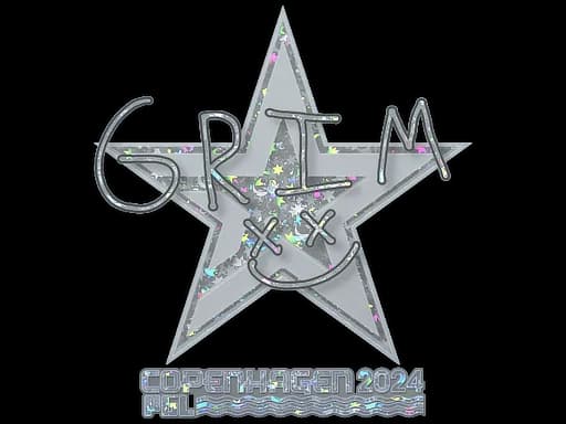 Sticker | Grim (Glitter) | Copenhagen 2024