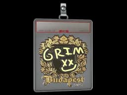 Sticker Slab | Grim (Gold) | Budapest 2025