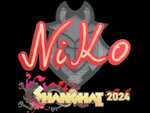 Sticker | NiKo | Shanghai 2024