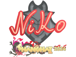 Sticker | NiKo | Shanghai 2024