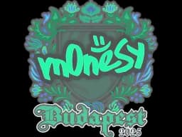 Sticker | m0NESY | Budapest 2025