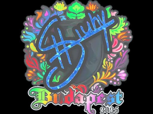 Sticker | siuhy (Holo) | Budapest 2025