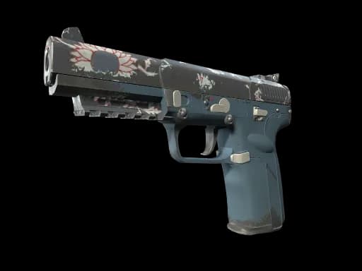StatTrak™ Five-SeveN | Nightshade (Well-Worn)