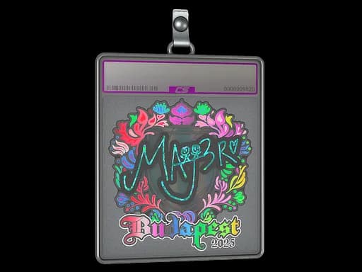 Sticker Slab | MAJ3R (Holo) | Budapest 2025