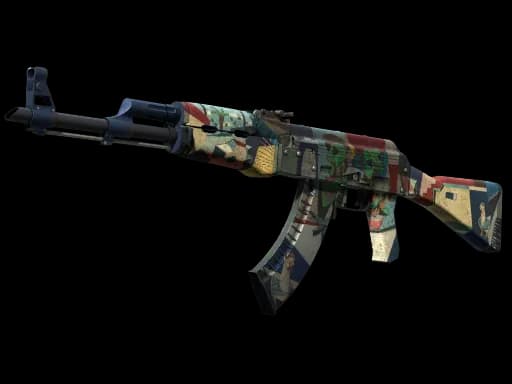 StatTrak™ AK-47 | Leet Museo (Battle-Scarred)