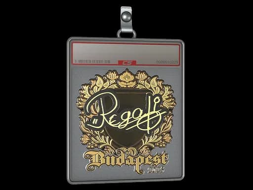 Sticker Slab | regali (Gold) | Budapest 2025