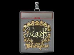 Sticker Slab | regali (Gold) | Budapest 2025