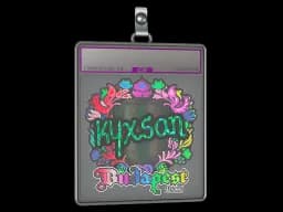 Sticker Slab | kyxsan (Holo) | Budapest 2025