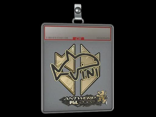 Sticker Slab | VINI (Gold) | Antwerp 2022