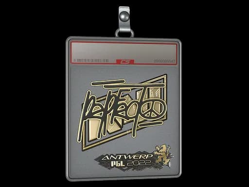 Sticker Slab | Perfecto (Gold) | Antwerp 2022