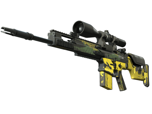 StatTrak™ SCAR-20 | Jungle Slipstream (Field-Tested)