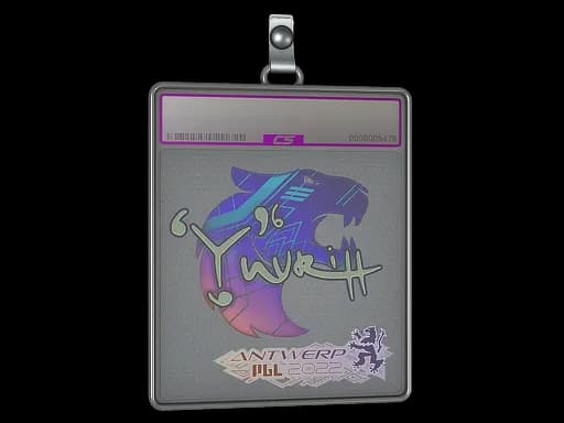 Sticker Slab | yuurih (Holo) | Antwerp 2022