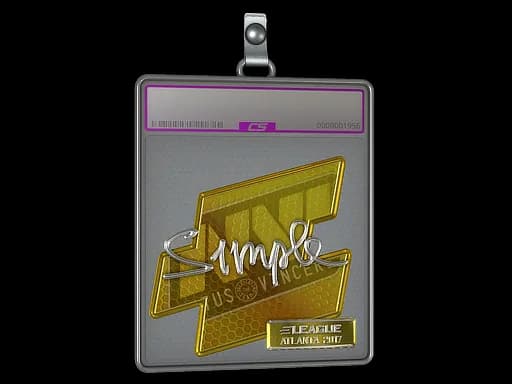 Sticker Slab | s1mple (Foil) | Atlanta 2017