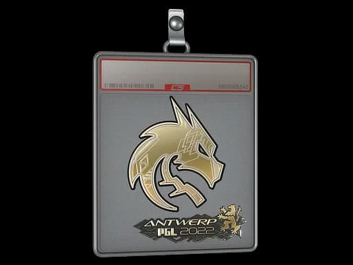 Sticker Slab | Team Spirit (Gold) | Antwerp 2022