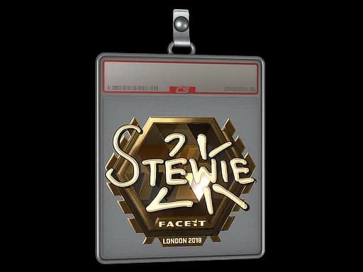 Sticker Slab | Stewie2K (Gold) | London 2018