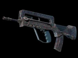 StatTrak™ FAMAS | Hexane (Well-Worn)