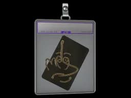 Sticker Slab | Hello MP9 (Gold)