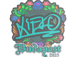 Sticker | xiELO (Embroidered) | Budapest 2025