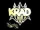 Sticker | Krad (Gold) | Paris 2023 CS2 skin
