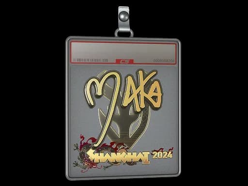 Sticker Slab | Maka (Gold) | Shanghai 2024