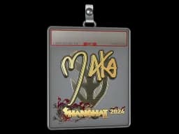 Sticker Slab | Maka (Gold) | Shanghai 2024