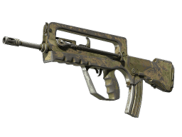 FAMAS | Palm (Battle-Scarred)