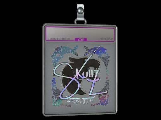 Sticker Slab | skullz (Holo) | Austin 2025