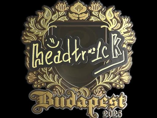Sticker | headtr1ck (Gold) | Budapest 2025
